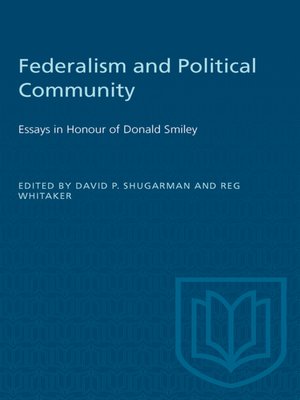 cover image of Federalism and Political Community